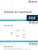 SistemasNumeración Unidad II