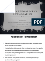 Pertemuan 2 Karakteristik Batuan Dan Massa Batuan