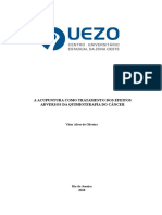 Pontos Pós Quimioterapia Acupuntura