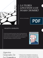 La Teoría Lingüística de Noam Chomsky
