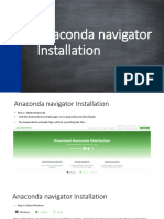 Anaconda Navigator Installation Guide