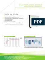 Datasheet Growatt 2500MTL Hasta 5500MTL-S