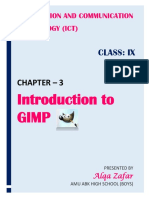 Chapter 3 Class 9 Introduction To GIMP