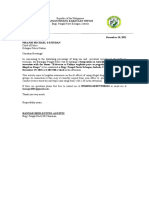 Letter To PNP