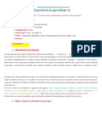 Experiencia de Aprendizaje #2 - Del 2 de Mayo Al 27 de Mayo - Cuarto Grado 2022