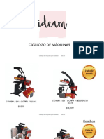 Catalogo de Maquinas IDEAM