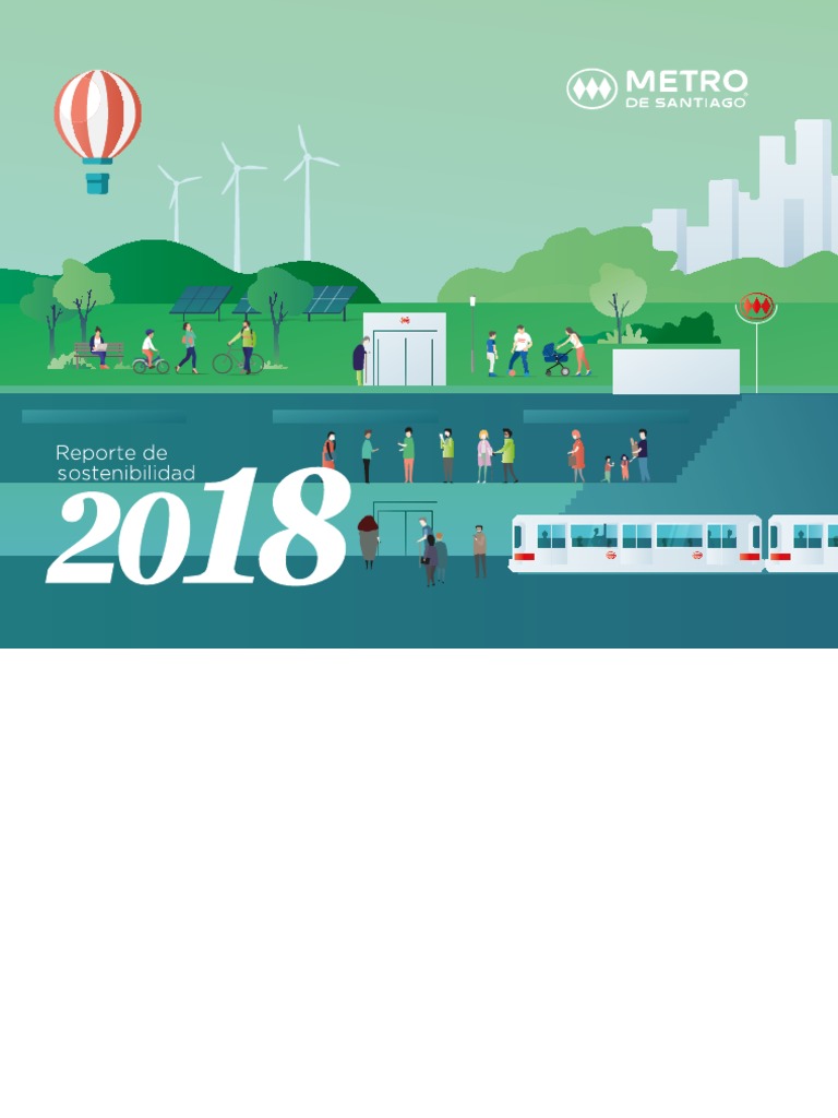 Reporte de Sostenibilidad Metro S.A. | PDF | Santiago | Transporte