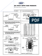 Septic tank installation manual