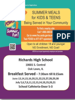 Richards Summer Breakfast Service
