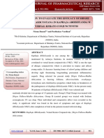 A Clinical Study To Evaluate The Efficacy of Shigru Pallava-Madhu Ashcyotana in Kaphaja Abhishyanda W. S. R To Vernal Kerato Conjunctivitis