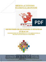 Gobierno Autónomo Departamental de Potosí: Documento Base de Contratación