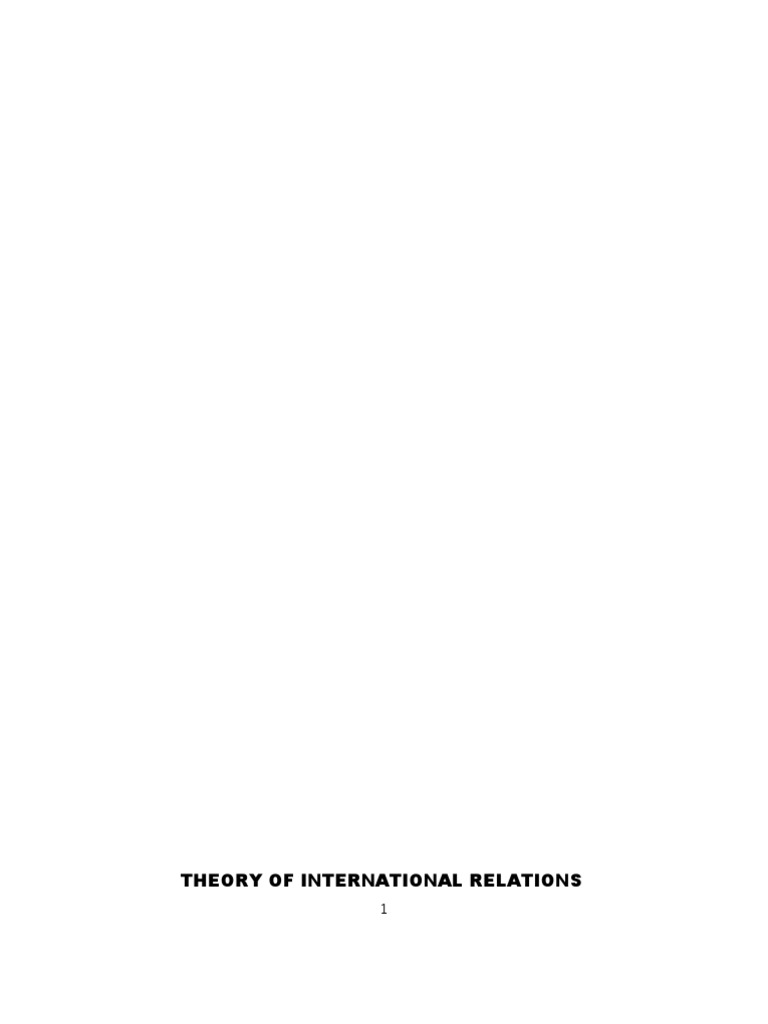 WHAT IS INTERNATIONAL RELATIONS THEORY PDF visual data 7