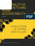 Chapter 2 - The Morality of Human Acts and Moral Accountability - 0