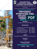 Practica N08 - Propiedades Petrofisicas para Evaluacion de Formaciones