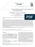 An Improved Rank Based Disease Prediction Using Web Navigation Patterns On Bio-Medical Databases