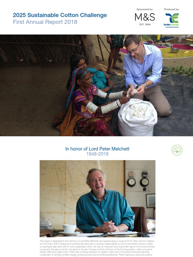 2025 Sustainable Cotton Challenge Report 2018 1 PDF