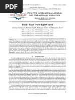 Density Based Traffic Light Control