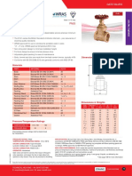 Bronze Gate Valve Non Rising Stem PN20: Features & Benefits