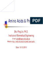 Amino Acids & Proteins Amino Acids & Proteins