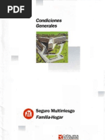 Condicionado General - Catalana Occidente Hogar