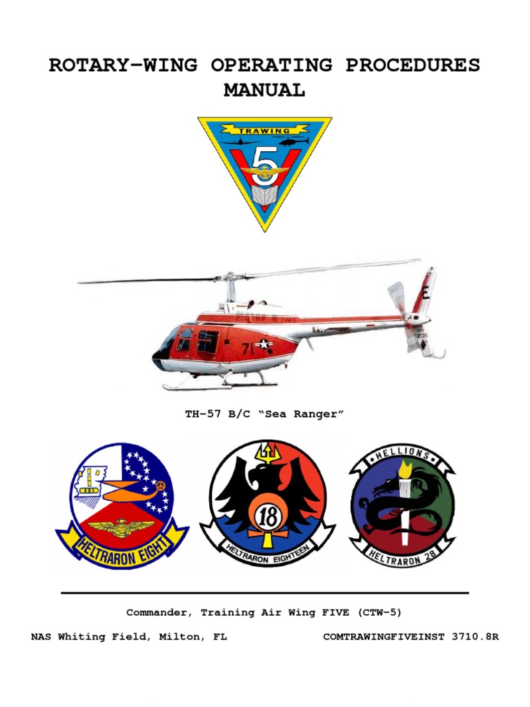 3710.8R Visual Flight Rules Instrument Flight Rules