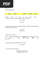 Iv. Pre-Test: Module 1: Plotting, Inputting Images