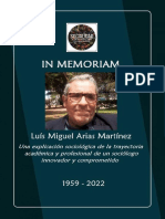 Luís Miguel Arias Martínez - in Memoriam