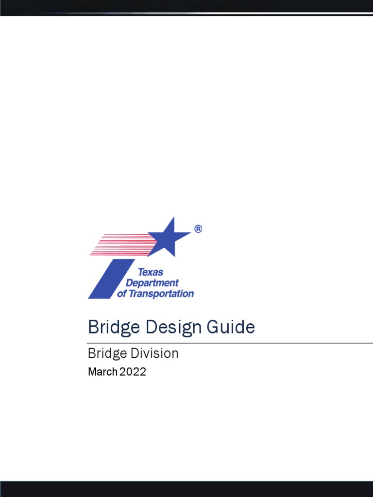 Bridge Design Guide PDF Prestressed Concrete Beam (Structure)