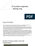 Control System Response During Trip