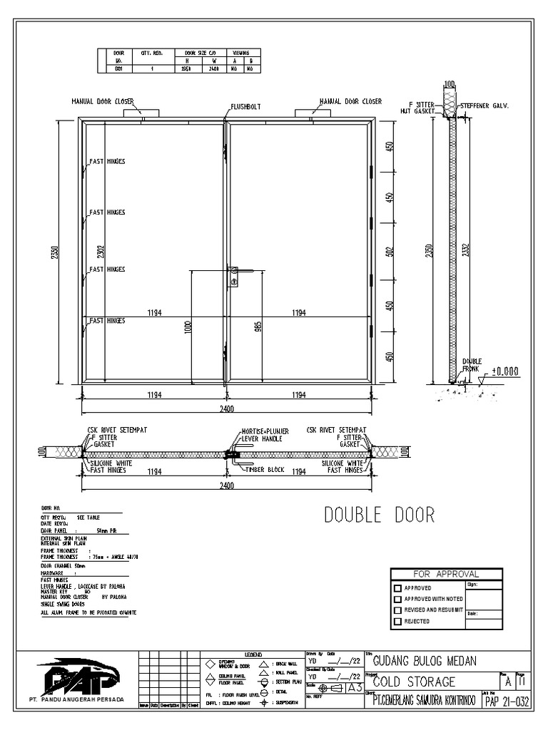 Double Swing Door PDF