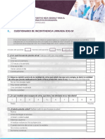 ICIQ-SF Inconteniencia Urinaria