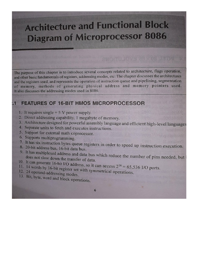 8086 Microprocessor Notes Pdf | 8086 full – NJHW