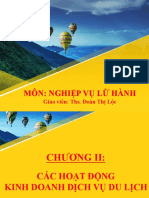 (Bai 3) Chuong II.1 - KDDL - Quy Trinh Xay Dung San Pham - Thiet Ke Tour Du Lich