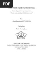 Download REFERAT-ANESTESI by Ramadhan Akmal SN57841399 doc pdf