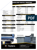 Pricelist Baru A3+ GemilangPrint