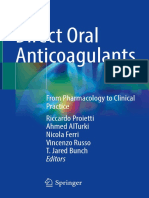 Direct Oral Anticoagulants From Pharmacology To Clinical Practice