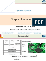 Chapter 1 Introduction: Operating Systems