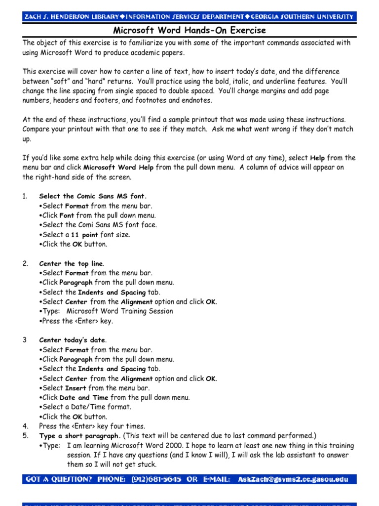 Academic Paper Formatting Guide | PDF
