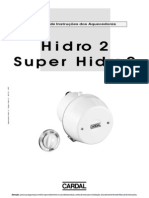 Manual Aquecedor Hidro2 SuperHidro2 IM174 R07