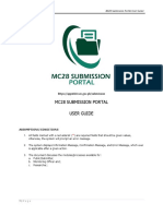MC28 Submission Portal User Guide
