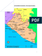 LIBERIA - Proposed Constitution Amendment