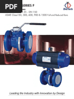 Series F DelVal Oilfield Ball Valve