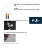 Experimento de Circuito Eletrico