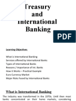 Treasury and International Banking