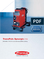 Transpuls Synergic: Mig/Mag, Tig DC & Rod Electrode (Mma) Welding