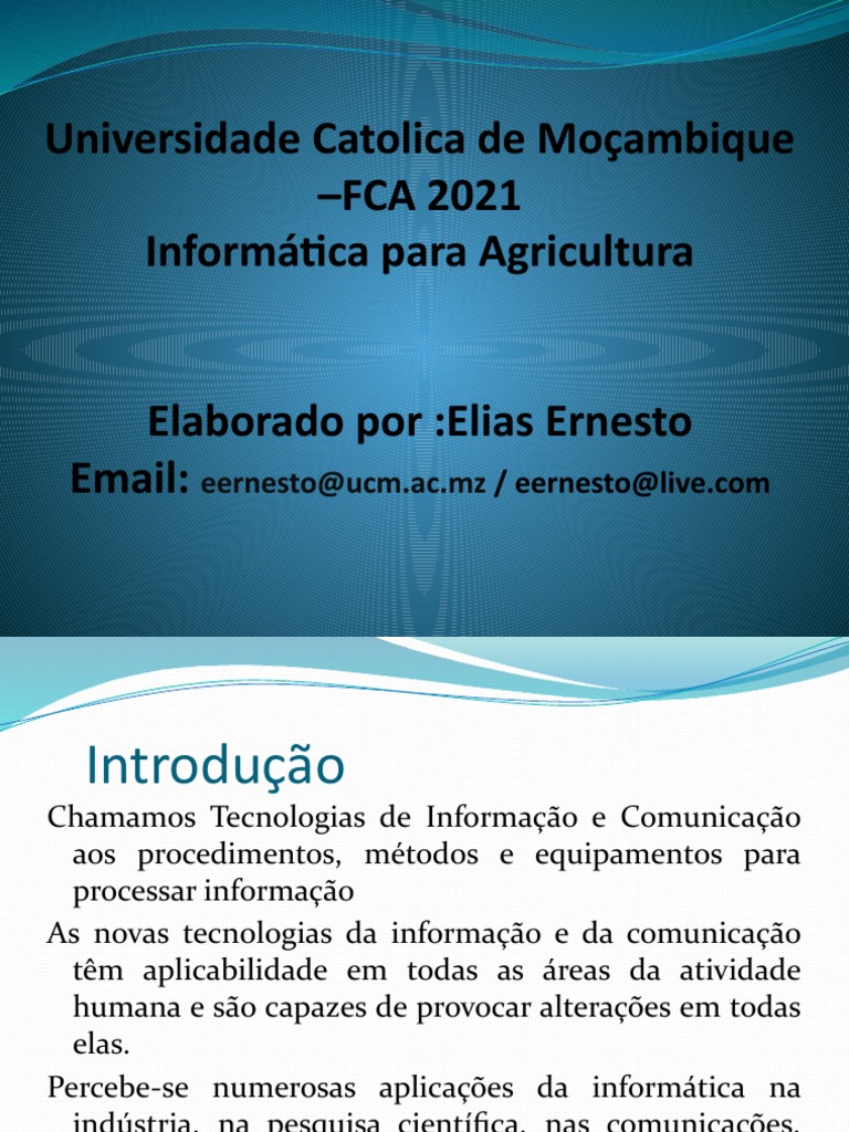 Evolução da Informática e Tecnologia | PDF | PCs (computadores) | Microsoft