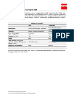 Comparison AES vs 3DES