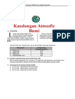 Kandungan Atmosfir Bumi