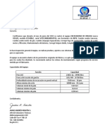 Certificado de Integridad Excavadora Volvo Ec140blc 16743 11-06-2022
