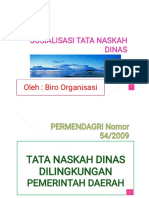 Materi Tata Naskah Dinas